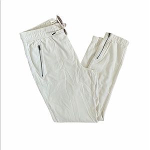 Blank NYC Tan Zipper Drawstring Jogger Pant